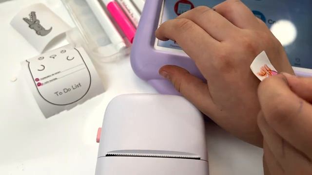 Проверяю Mini Printer с Термопечатью Kroshik Day
