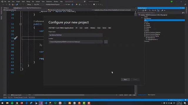 Curso Microservicios Net Core 3 Parte 40. Api Gateway - Creación