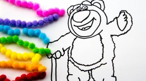 История игрушек 4 Мультик Раскраска Медведь Лотсо Учим цвета Брокколи ТВ