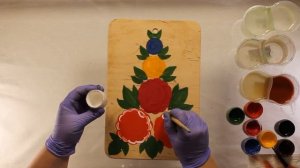 Рисуем вместе 5 Городецкая роспись