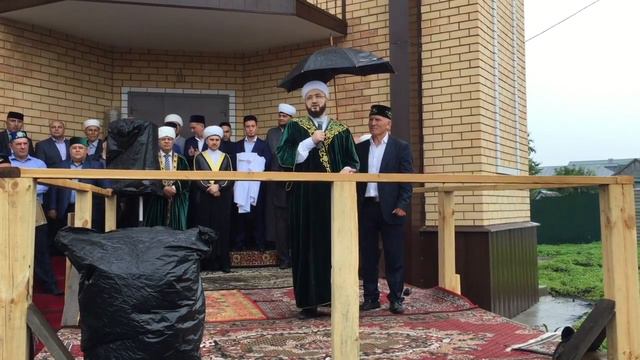 Открытие новой Мечети Бергэлек в Грибаново