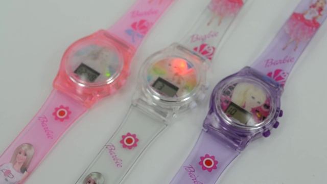 Часы для девочек с куклой Barbie смотреть онлайн