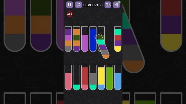 water_level_2160 #puzzle #game #sortpuzzle #color смотреть онлайн