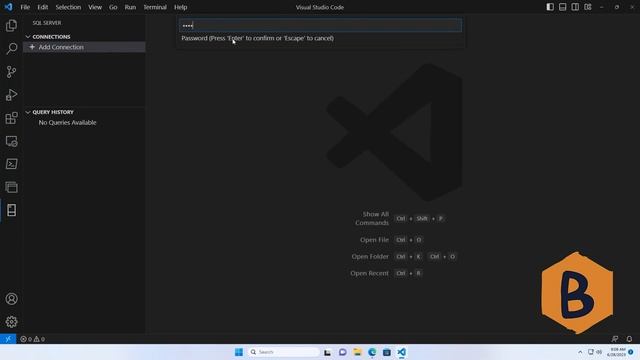 How to Connect to MS SQL Server Database in Visual Studio Code смотреть онлайн