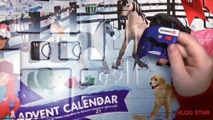 Schleich Advent Calendar. Адвент календарь. Милана открывает игрушки сюрпризы. Подарок на Рождество