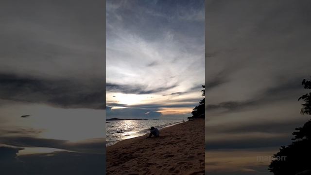 просто акварельное небо. цвет серый неба
