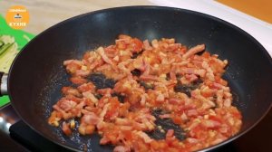 СПАГЕТТИ ИЗ КАБАЧКОВ С БЕКОНОМ - ну, оОчень вкусные!