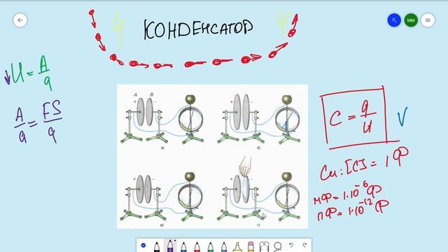 Конденсатор | Физика 8 класс