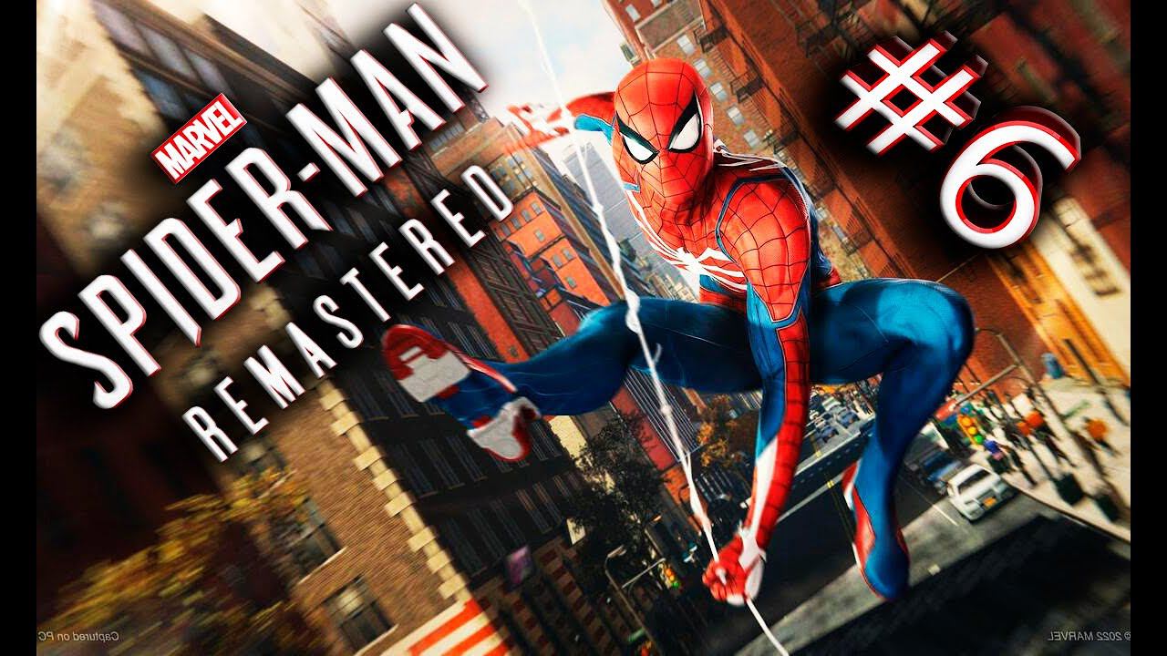 Marvel's Spider-Man Remastered PC Прохождение Сюжета+Побочки (Человек-Паук Ремастер) Стрим #6