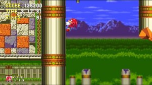 Sonic 3 (A.I.R) 4K : Knuckles : Marble Garden & Carnival Night Zone