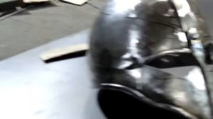 Шлем Рыцаря Как изготовить Часть 4(3)