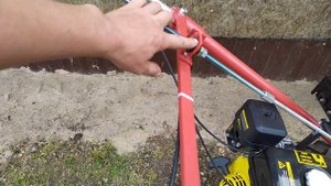 Косилка МФ70. Удлиняем рычаг ВОМ очень просто.