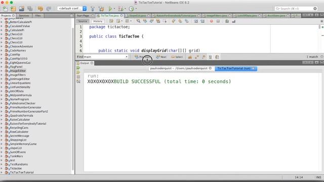 Beginning Java 16 - Tic-Tac-Toe Tutorial смотреть онлайн