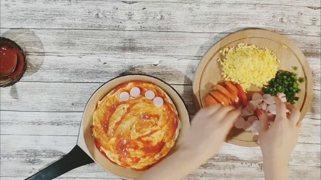 ПИЦЦА 5 МИНУТКА   БЫСТРАЯ ВКУСНЯШКА
