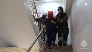 Крупные ночные пожарно-тактические занятия состоялись в столичной больнице Дагестана