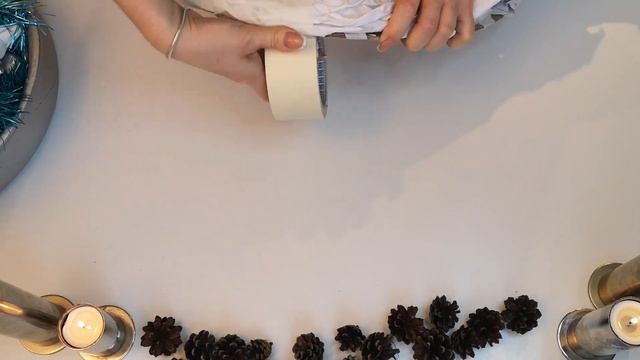 Новогодний венок своими руками из товаров "Фикс-прайс" смотреть онлайн