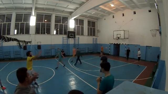 Тренировка по баскетболу 22.02.2016