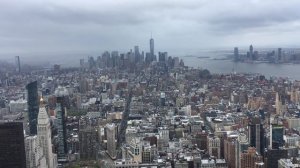 Вид на Манхэттен с Empire State Building