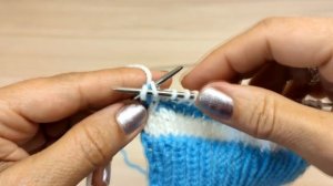 ЛЕНИВЫЙ ЖАККАРД 2 ЦВЕТА № 1 . Узоры. Вязание спицами.