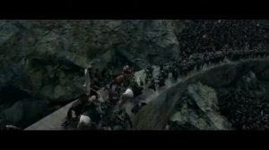 Рохан делает вылазку.Осада Хельмовой Пади