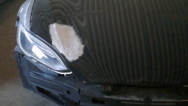 Кузовной ремонт Tesla model S. Tesla body repair. смотреть онлайн