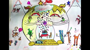 Цветные истории, exhibition of paintings ️️️ Color stories,выставка картин-Цветные истории