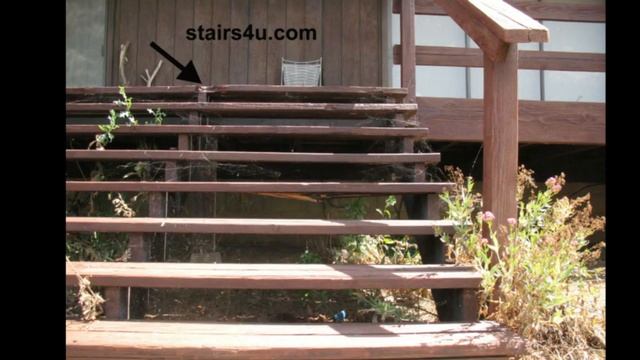 Outside Stairway And Step Damage - Staircase Maintenance смотреть онлайн