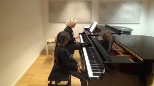 13.11.2019 Yeva Solodovska: Mira Marchenko piano master-class at Zakhar Bron School of Music, Zuric