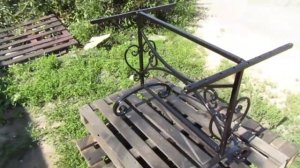 Стол с ковкой изготовление на заказ