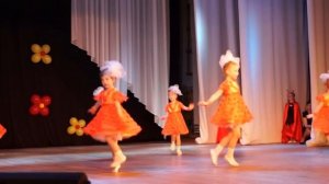 танец веснушки д. сад колосок