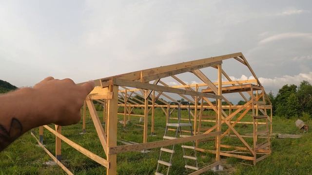 СТРОИТЕЛЬСТВО КОРОВНИКА НА 30 ГОЛОВ Ч.1 СВОИМИ РУКАМИ