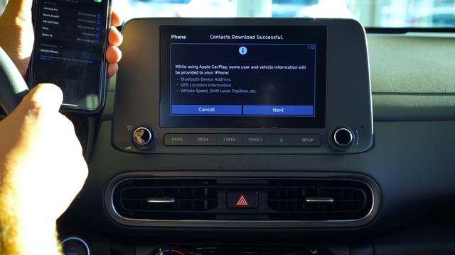 2022 Hyundai Kona: Connecting Bluetooth & Apple Carplay смотреть онлайн