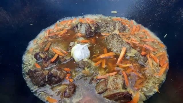 Плов на костре!…самый навар / бульон смотреть онлайн