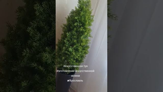 Нереальная Туя искусственная как живая Ярославль @decor_greenplants