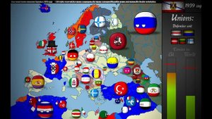 CountryBalls | Альтернативное прошлое Европы с 1919 года | 5 серия | Мировая война