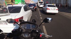 Растряс спину на SYM Maxim TL500