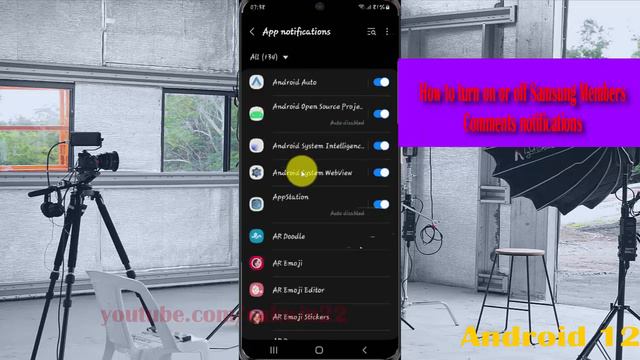 How to turn on or off Samsung Members Comments notifications in Samsung Galaxy S21 Plus смотреть онлайн