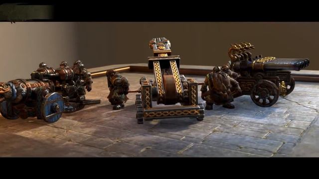 Total War Warhammer Introducing Dwarfen Artillery PC смотреть онлайн