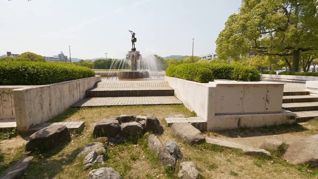 4K・ Дневная прогулка по Хиросиме и заплыв вокруг замка смотреть онлайн