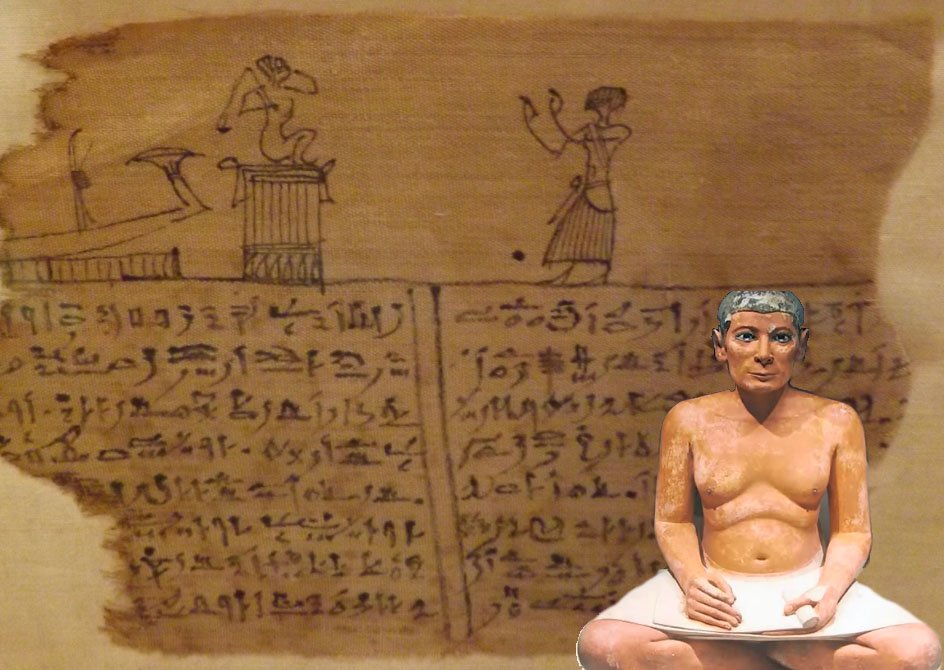 Артефакты из древнего Египта. Письма из прошлого.