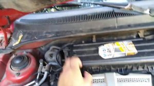 Замена воздушного фильтра в Kia Rio I (1-ого поколения)