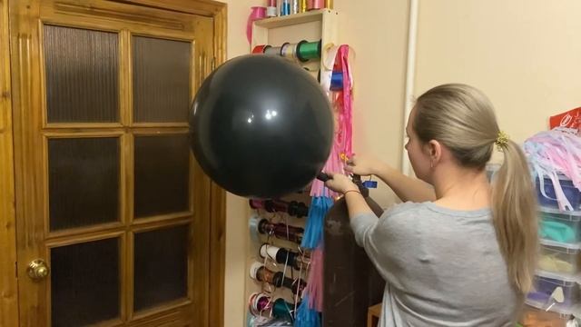 Шар сюрприз(гендерный) для ОПРЕДЕЛЕНИЯ ПОЛА РЕБЁНКА своими руками