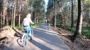 Тестируем новые асфальтовые дорожки в Черняевском лесу на Kugoo M4 Pro