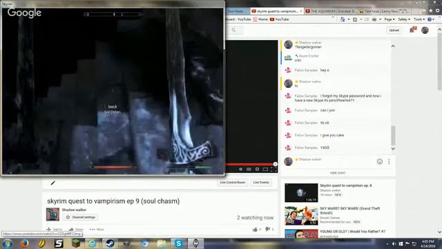 skyrim quest to vampirism ep 9 (soul chasm) смотреть онлайн