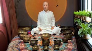Tibetan Bowl Symphony: Healing Soundscapes#singingbowl#meditationmusic#soundbathssleep