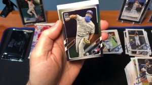 FIRST LOOK!!! Topps 2021 series 1 HOBBY BOX opening. I pull a SKETCH CARD of a Future HOFer!