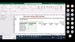 Excel Office Hour 132: Advanced Data Validation techniques | Crispo Mwangi