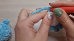 Брелок китенок ? Кит крючком