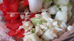 Нутовые оладьи с кабачком и кинзой