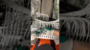 Монтаж кабелей на коммутационной панели. СКС. ITK. IEK